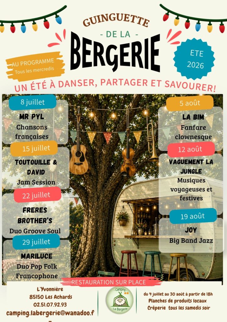Programme guinguette 2026